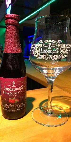 La Lindemans Framboise, goût fruité, note de caramel, Brue-Auriac